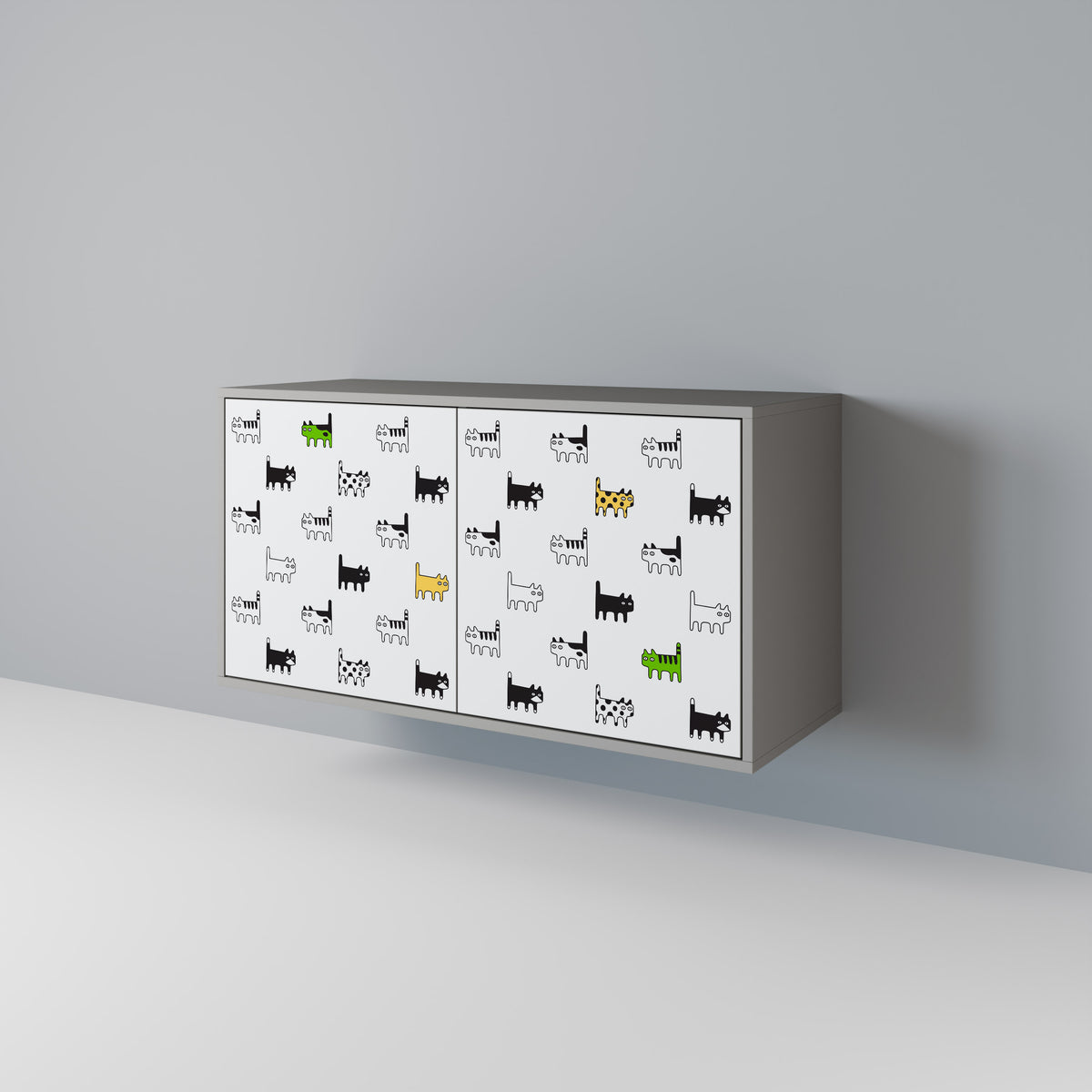 CATS COMPILATION 2-Door Sideboard