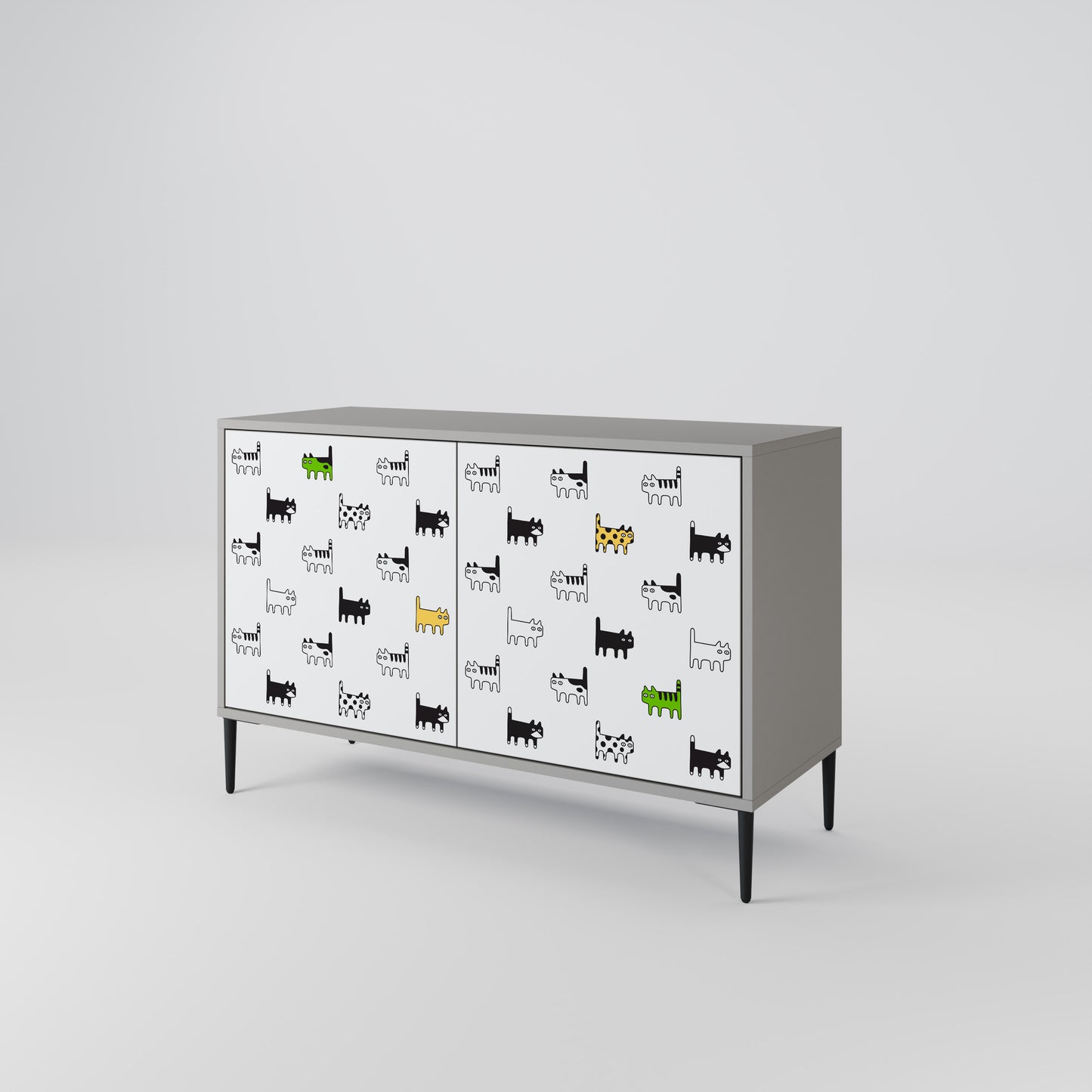 CATS COMPILATION 2-Door Sideboard