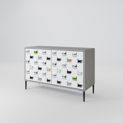 CATS COMPILATION 2-Door Sideboard