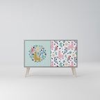 COLORFUL ALPACAS 2-Door Sideboard