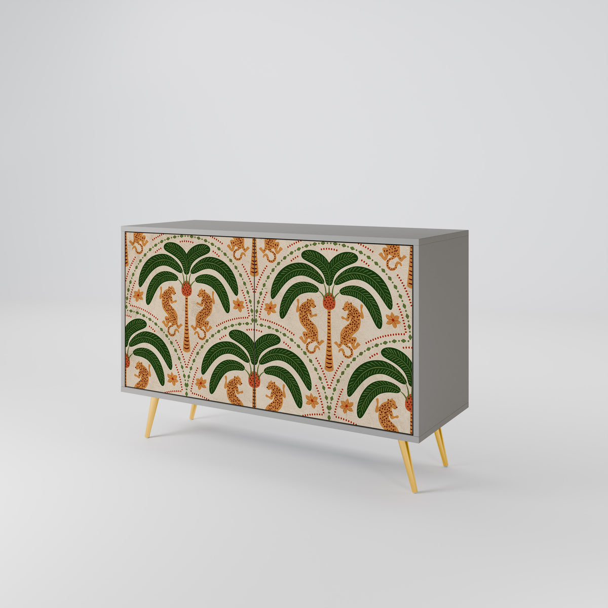 DANCING PREDATORS 2-Door Sideboard