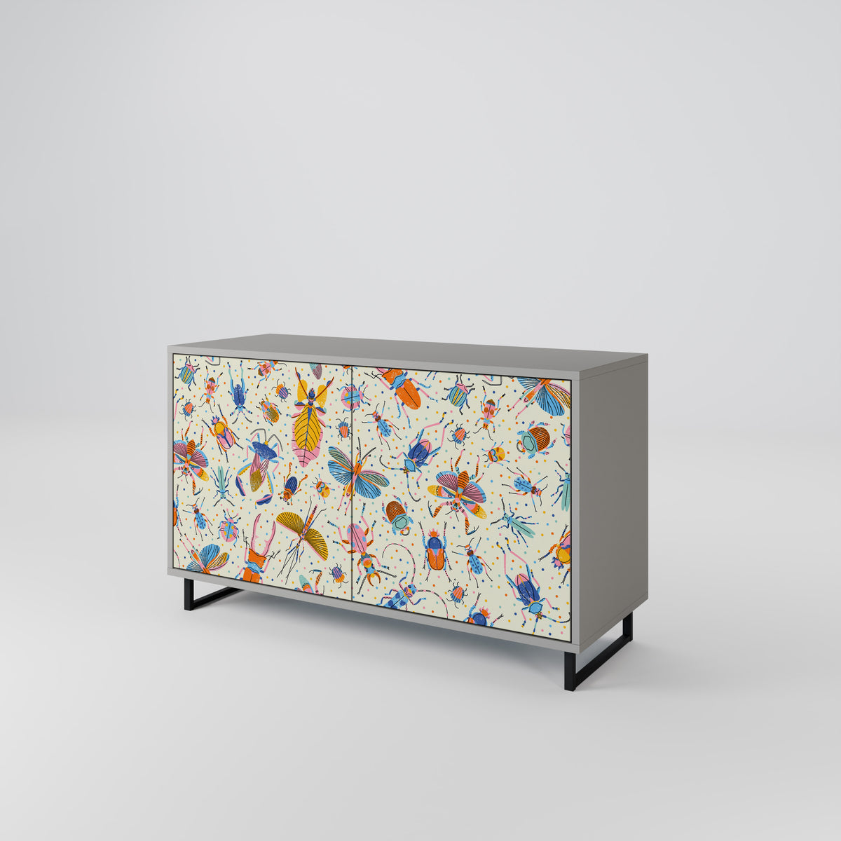 COLORFUL INSECTS 2-Door Sideboard