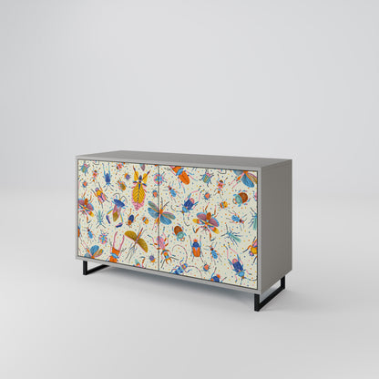 COLORFUL INSECTS 2-Door Sideboard