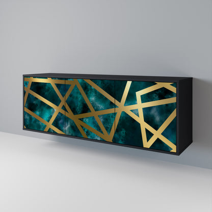 THE LABYRINTH OF GOLD 3-Door Sideboard