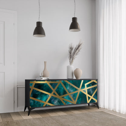 THE LABYRINTH OF GOLD 3-Door Sideboard