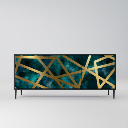 THE LABYRINTH OF GOLD 3-Door Sideboard