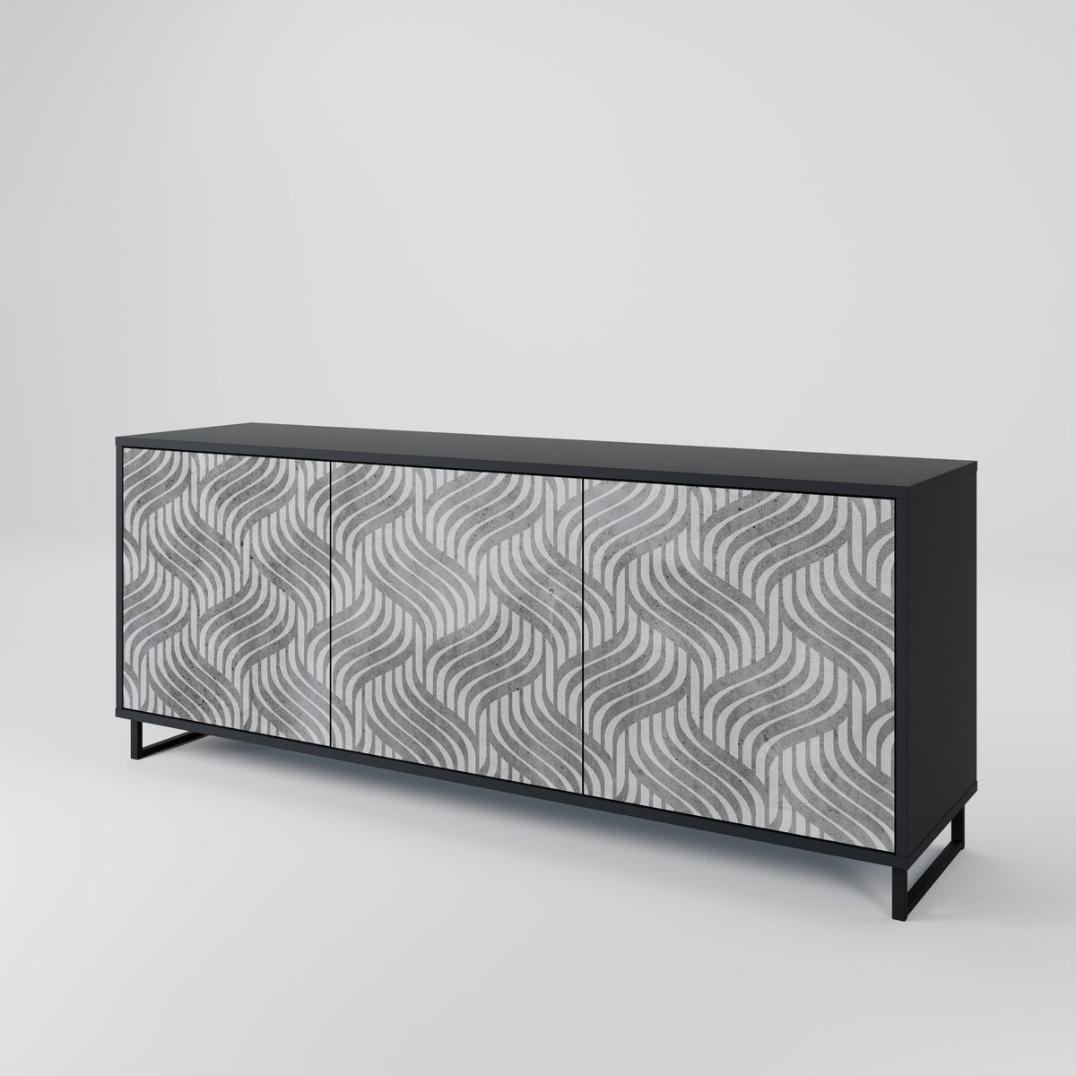 CONCRETE MOVEMENT 3-Door Sideboard