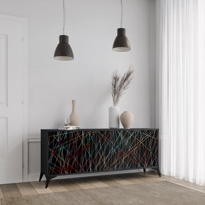 LUMINOUS SNARE 3-Door Sideboard
