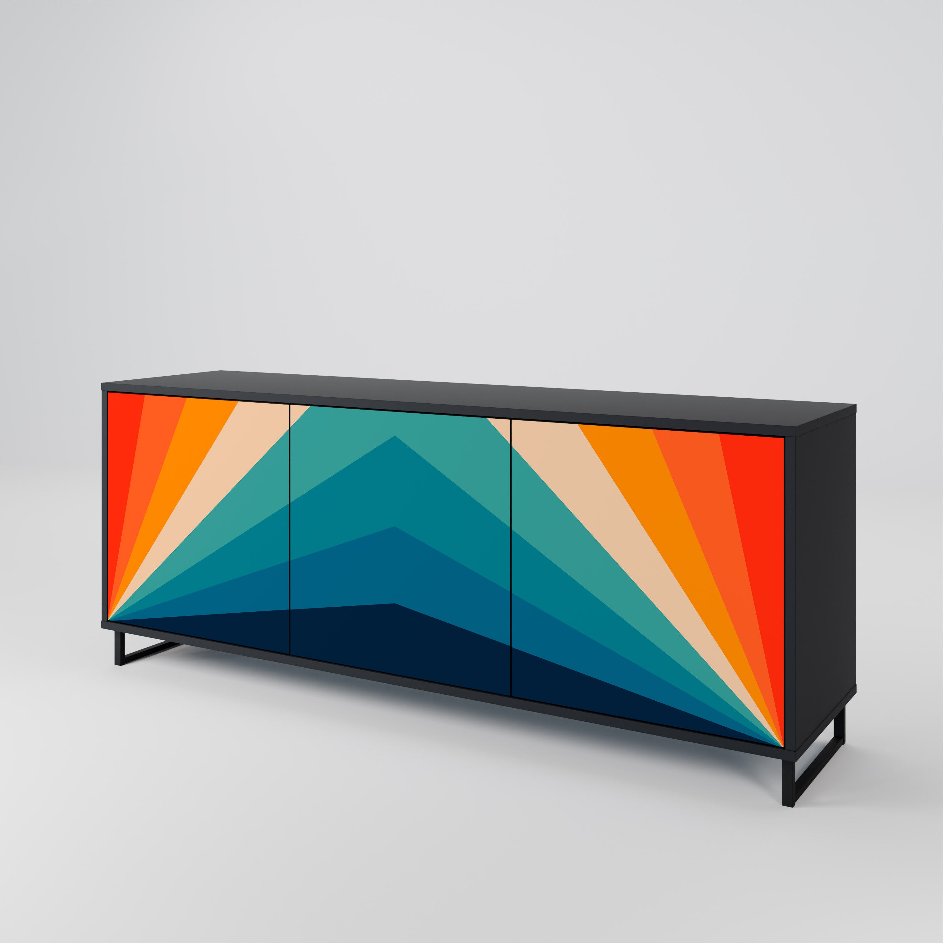 PRISM CONCUSSION 3-Door Sideboard