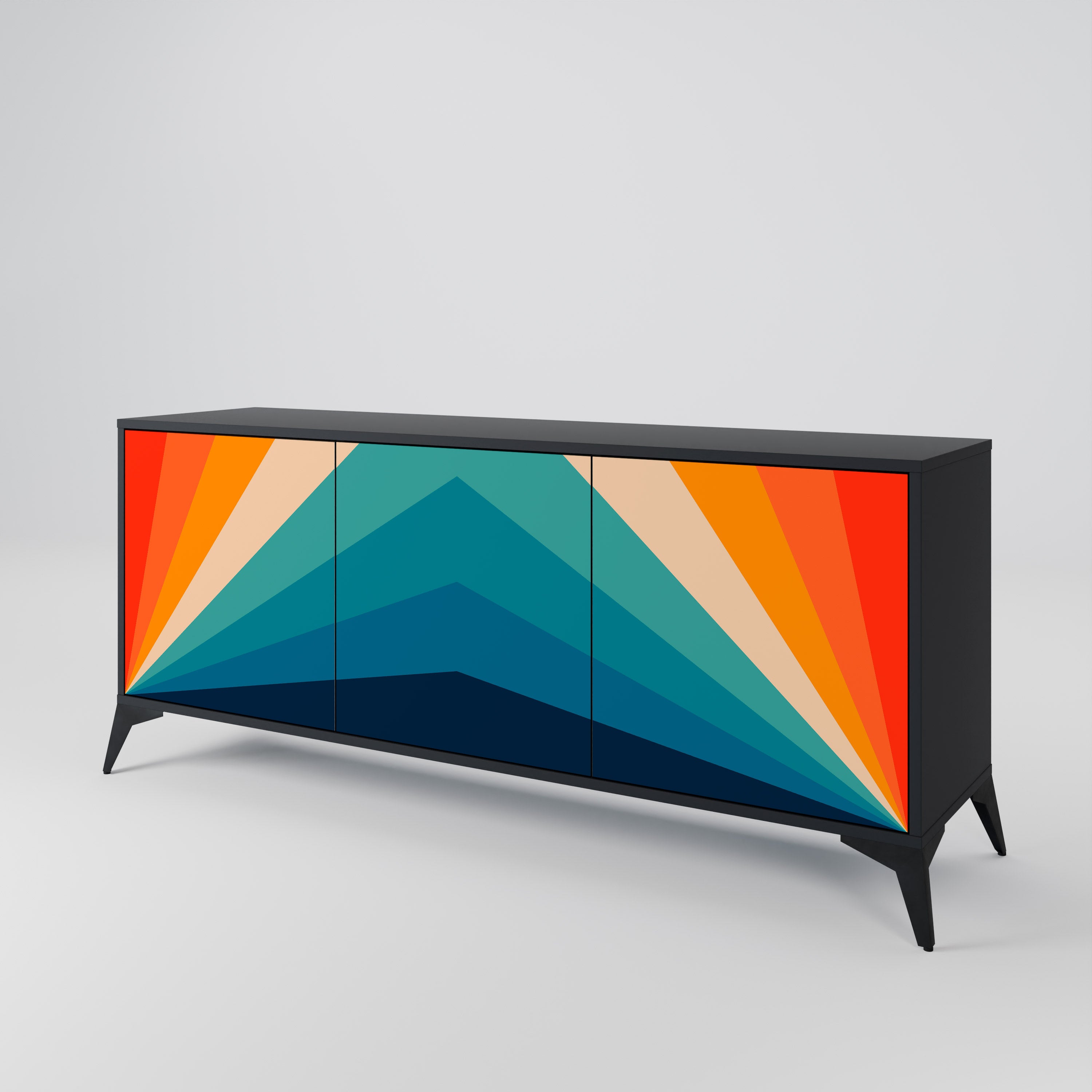 PRISM CONCUSSION 3-Door Sideboard