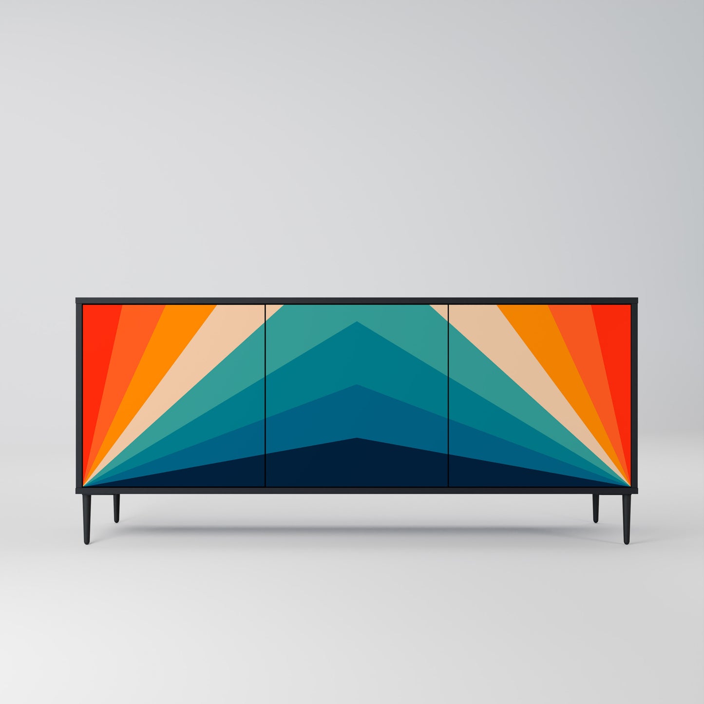 PRISM CONCUSSION 3-Door Sideboard