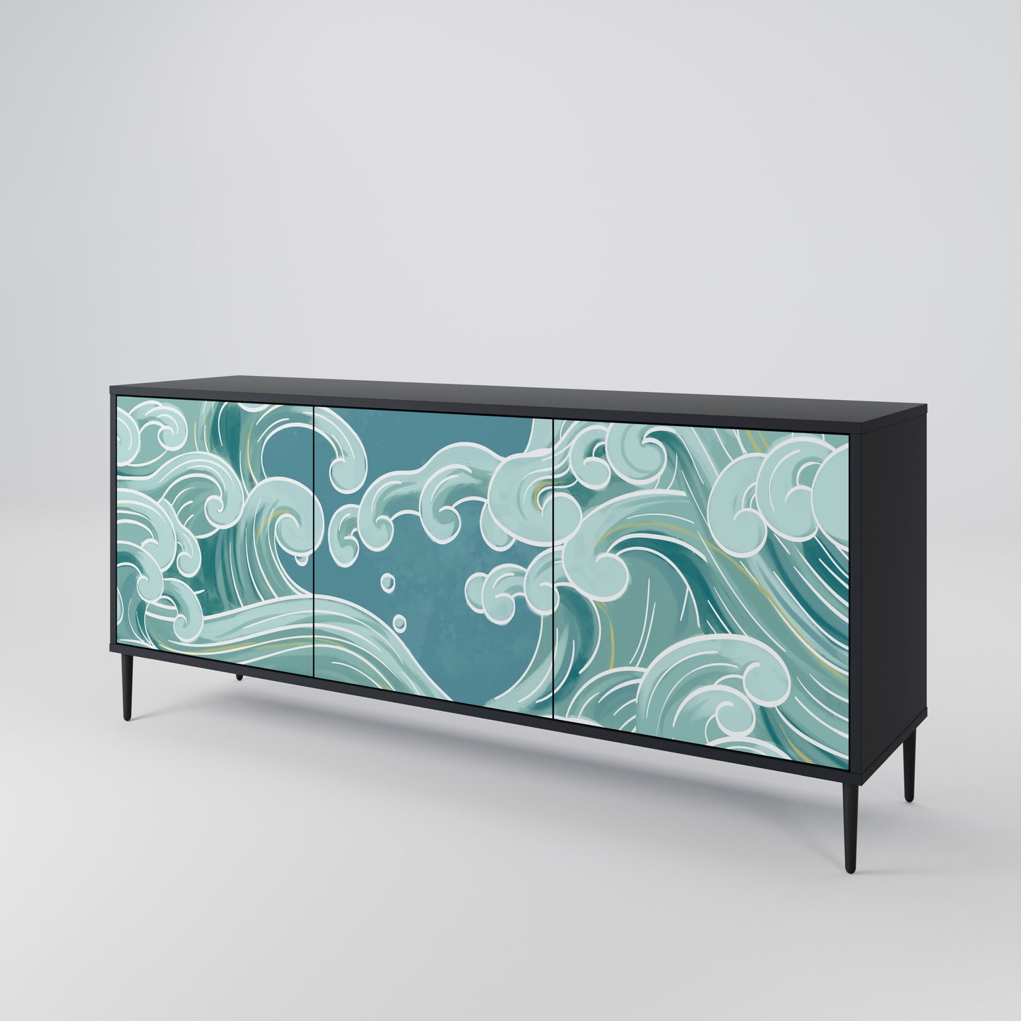ASIAN SWAY 3-Door Sideboard