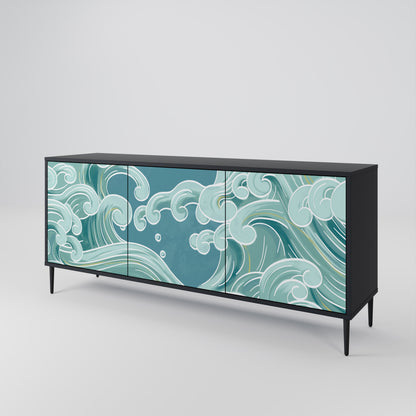 ASIAN SWAY 3-Door Sideboard