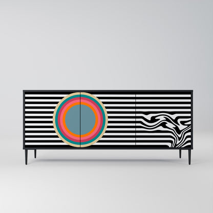 SPECTRA SHOWCASE 3-Door Sideboard