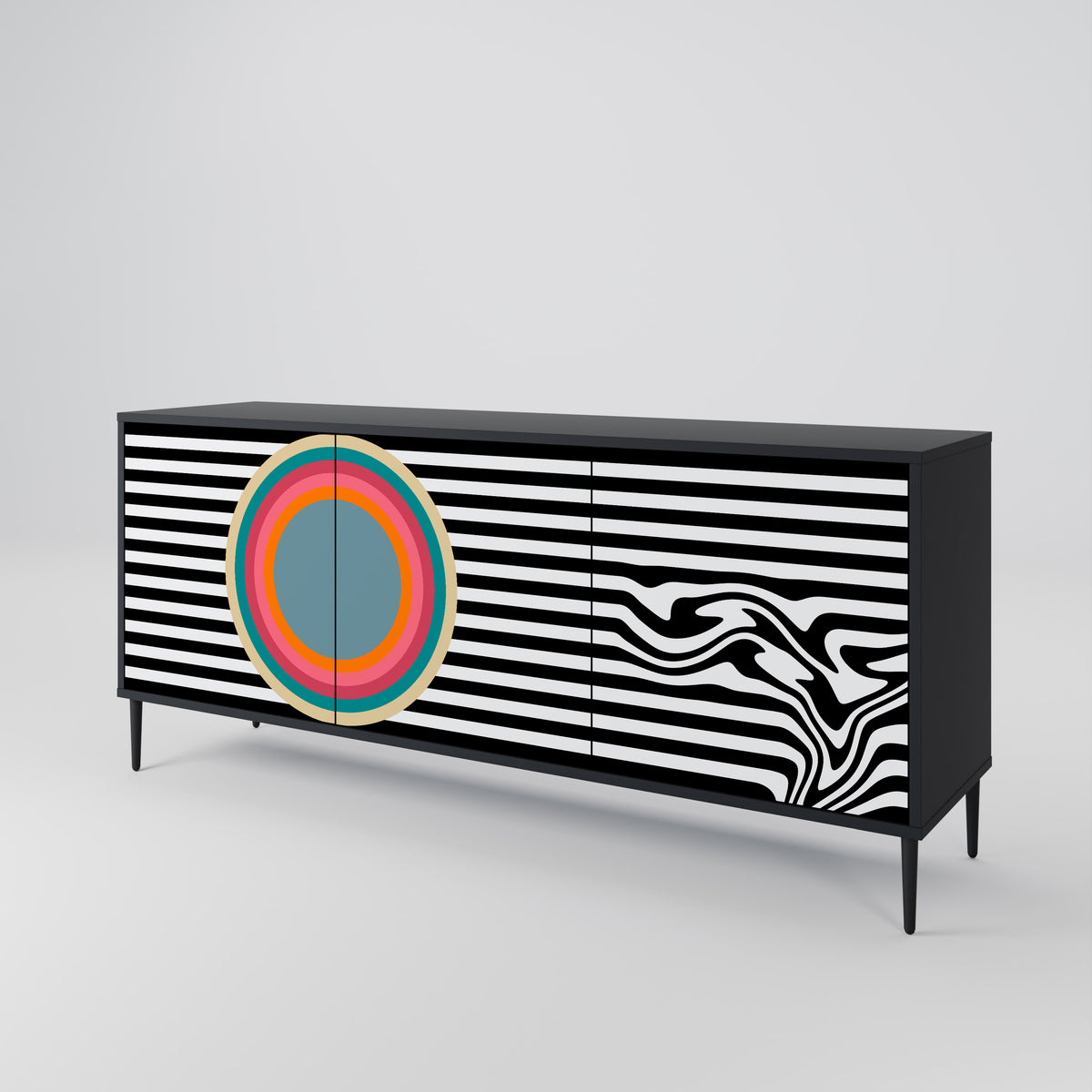 SPECTRA SHOWCASE 3-Door Sideboard