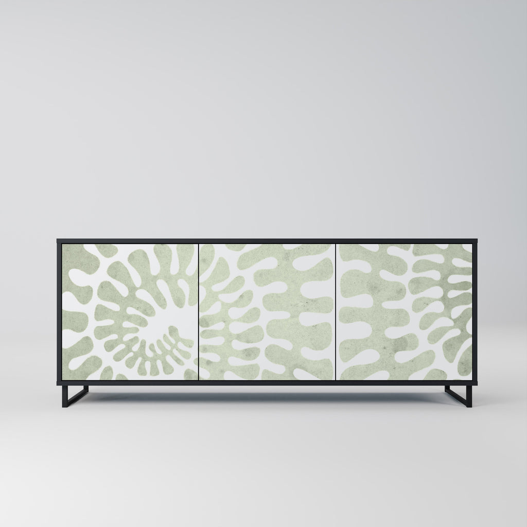 Buffet 3 portes HELIX DANCE finition noire