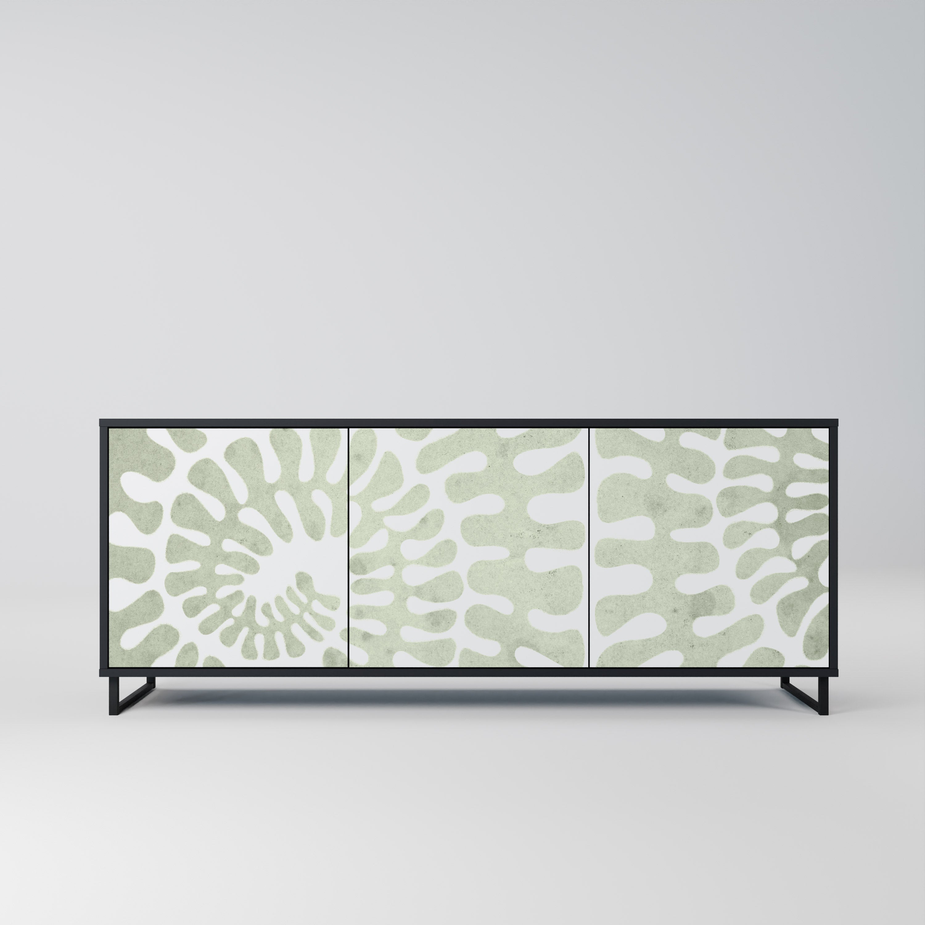 Buffet 3 portes HELIX DANCE finition noire