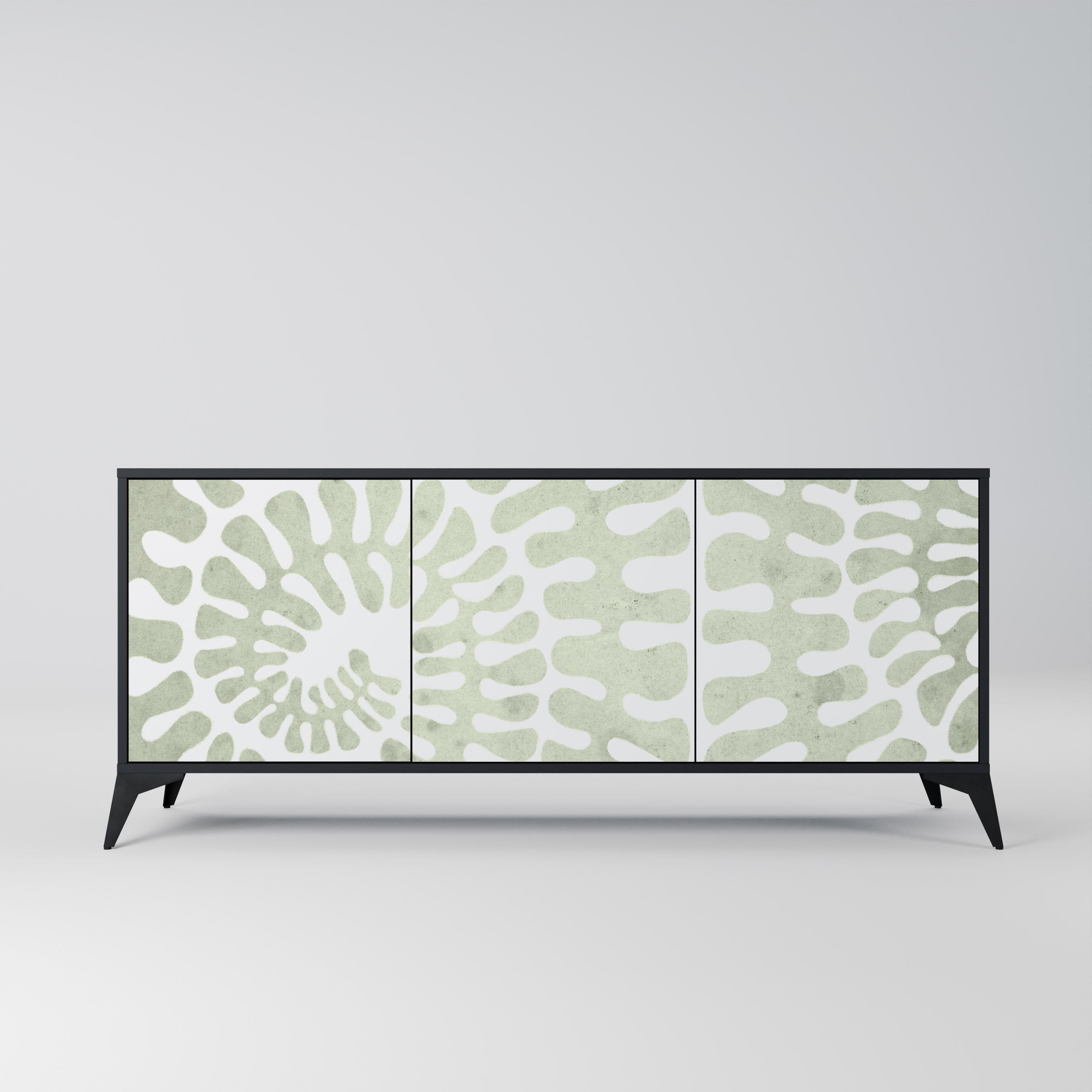 Buffet 3 portes HELIX DANCE finition noire