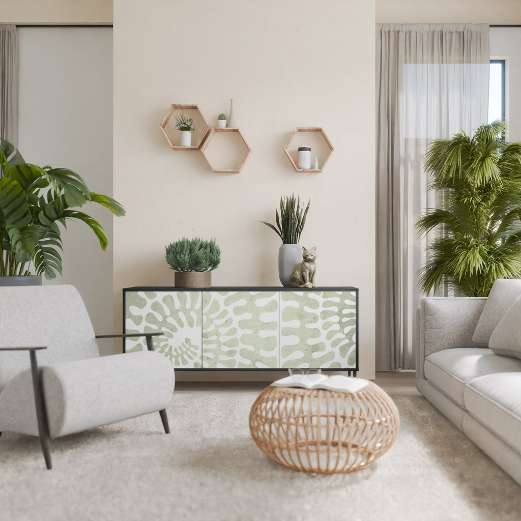 Buffet 3 portes HELIX DANCE finition noire