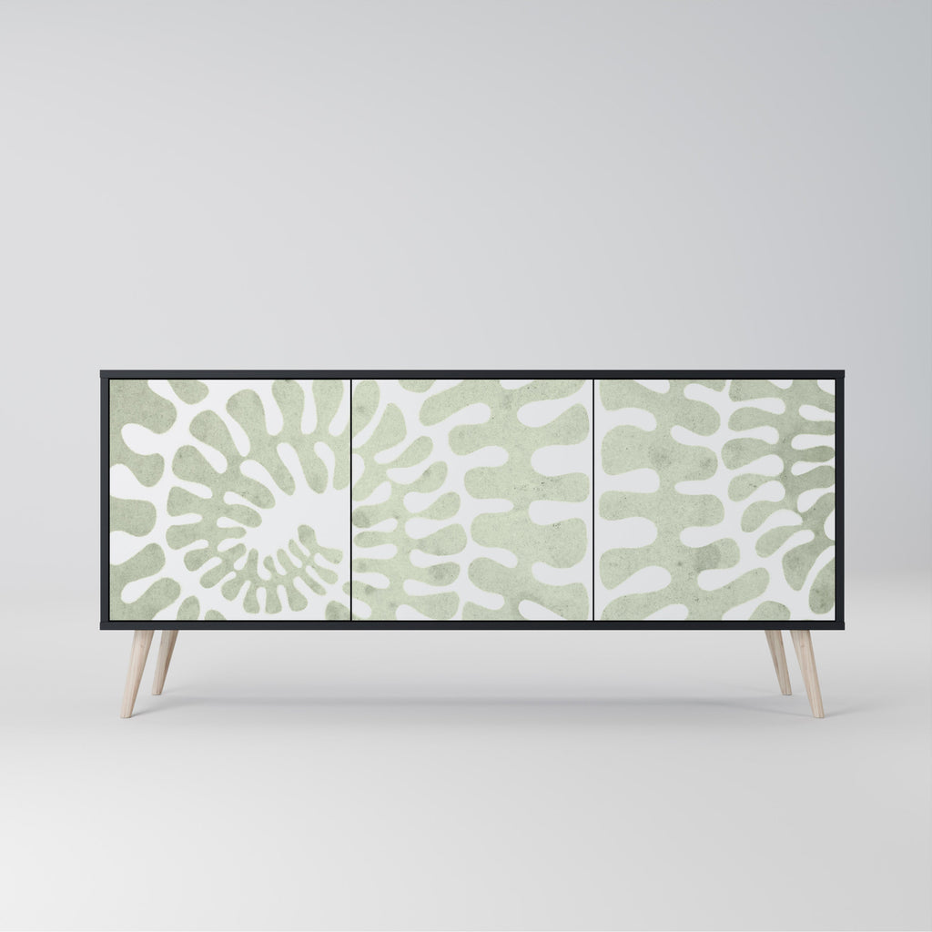 Buffet 3 portes HELIX DANCE finition noire