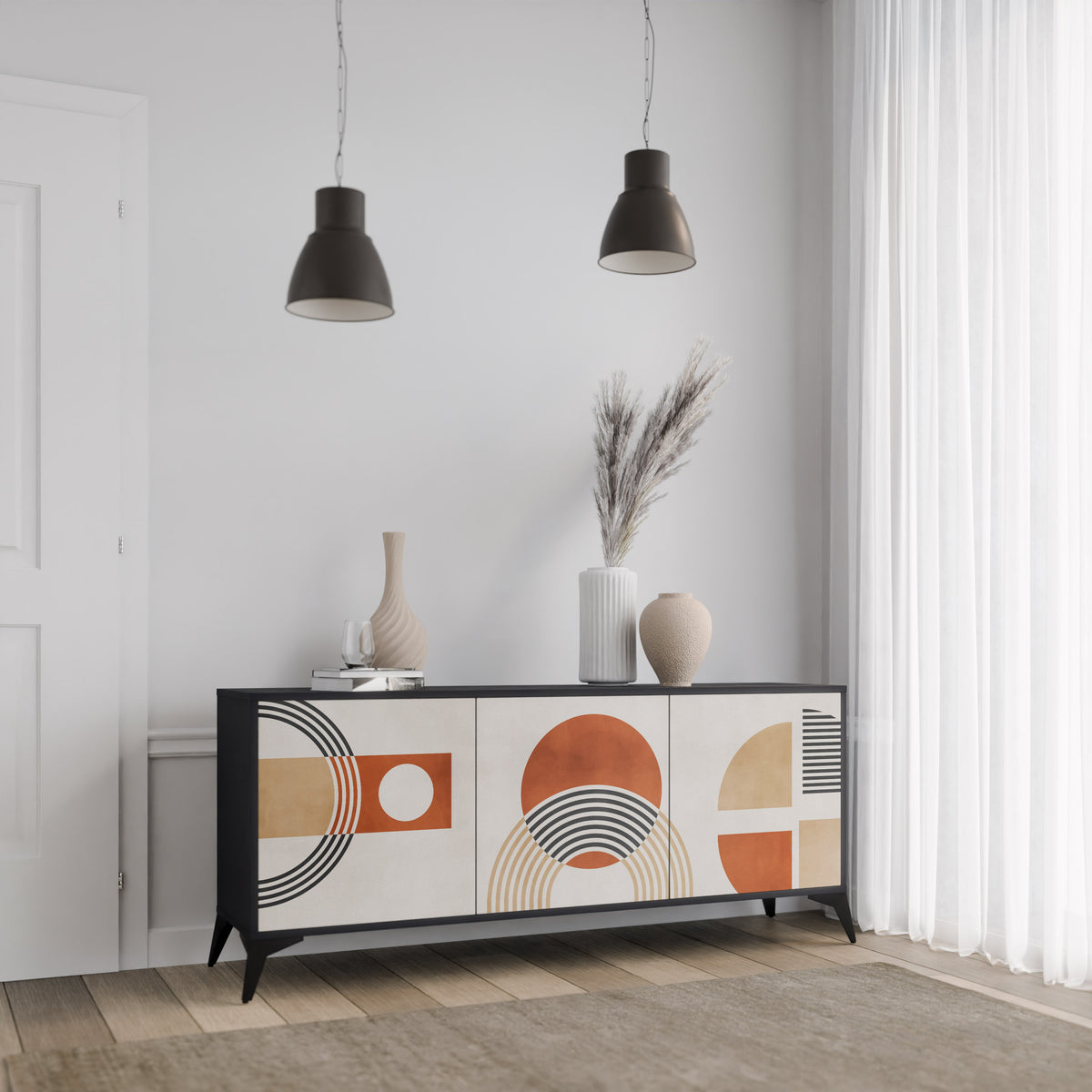 SPACE AROUND 3-Door Sideboard