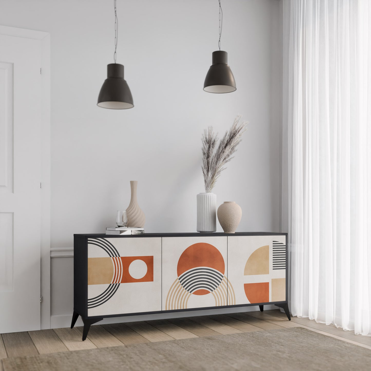 SPACE AROUND 3-Door Sideboard
