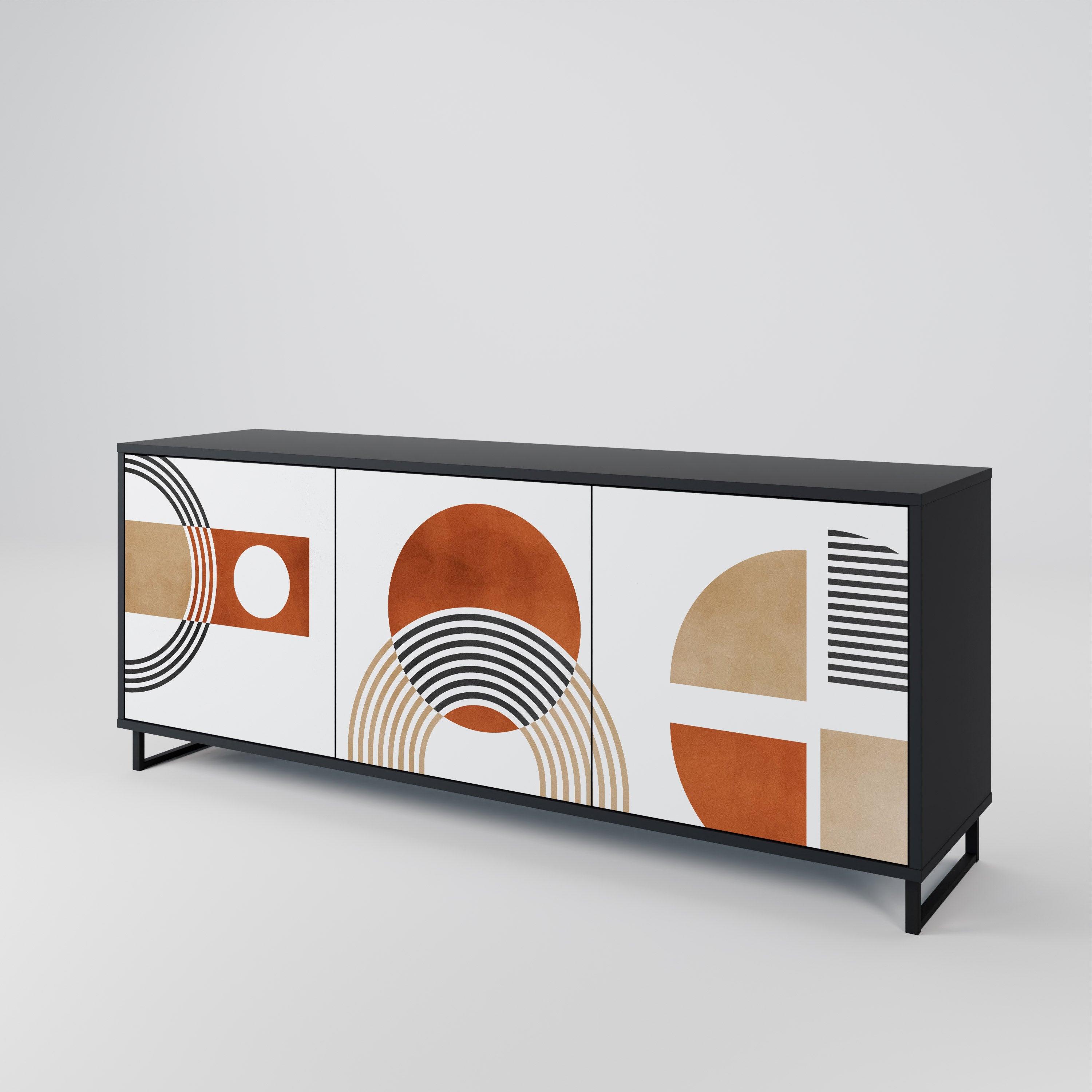CIRCLE RHYTM 3-Door Sideboard