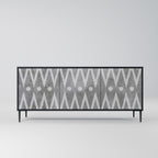 SHARP EDGES 3-Door Sideboard
