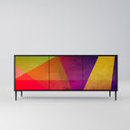 VIVID GEOMETRY 3-Door Sideboard