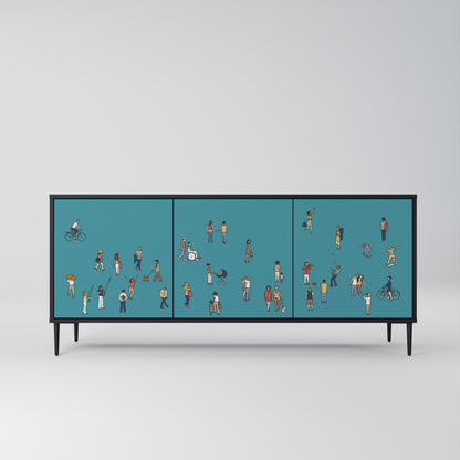 COLLECTIVE STREAM 3-Door Sideboard