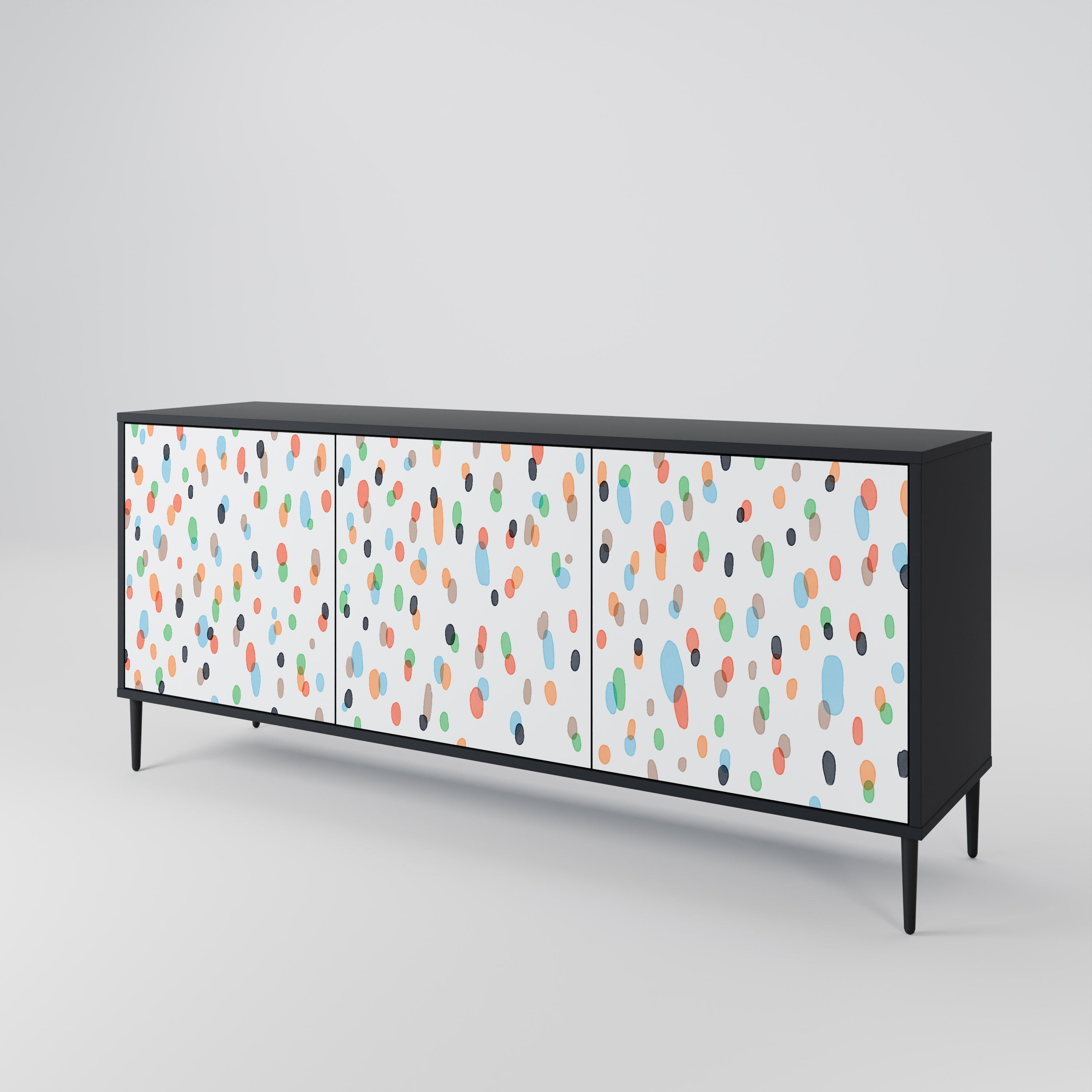 ENERGETIC SPOTS 3-Door Sideboard
