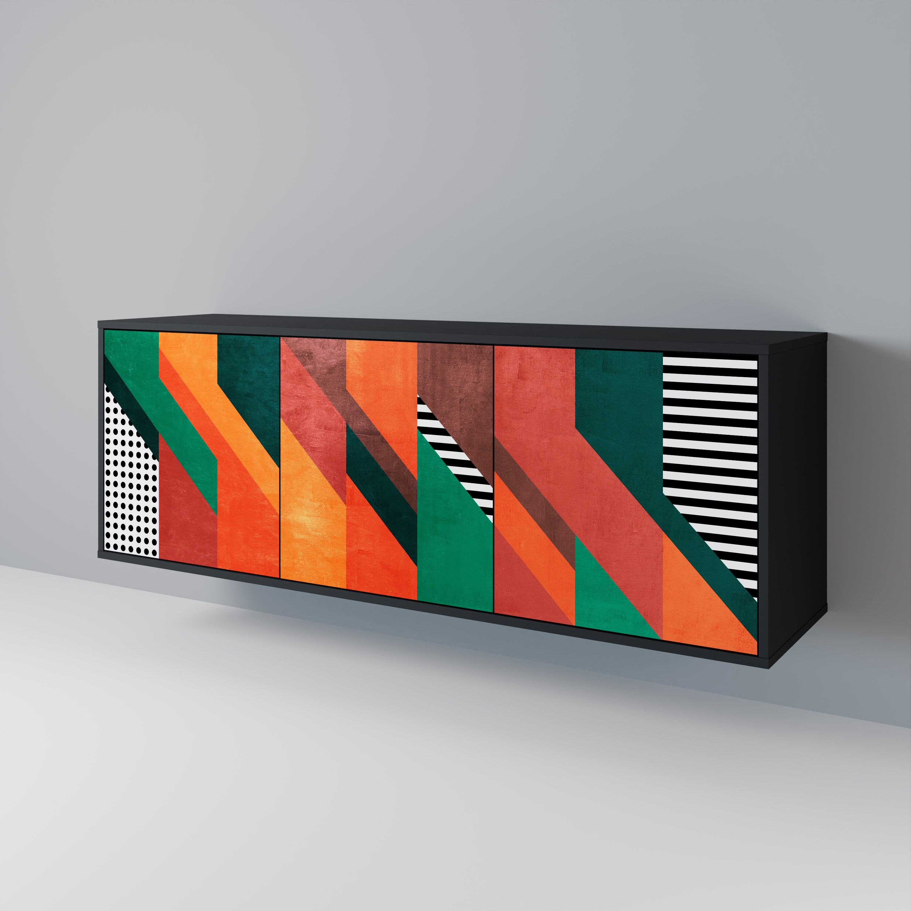 MAKESHIFT ARTISTRY 3-Door Sideboard