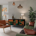 EARTHY FIGURES 3-Door Sideboard