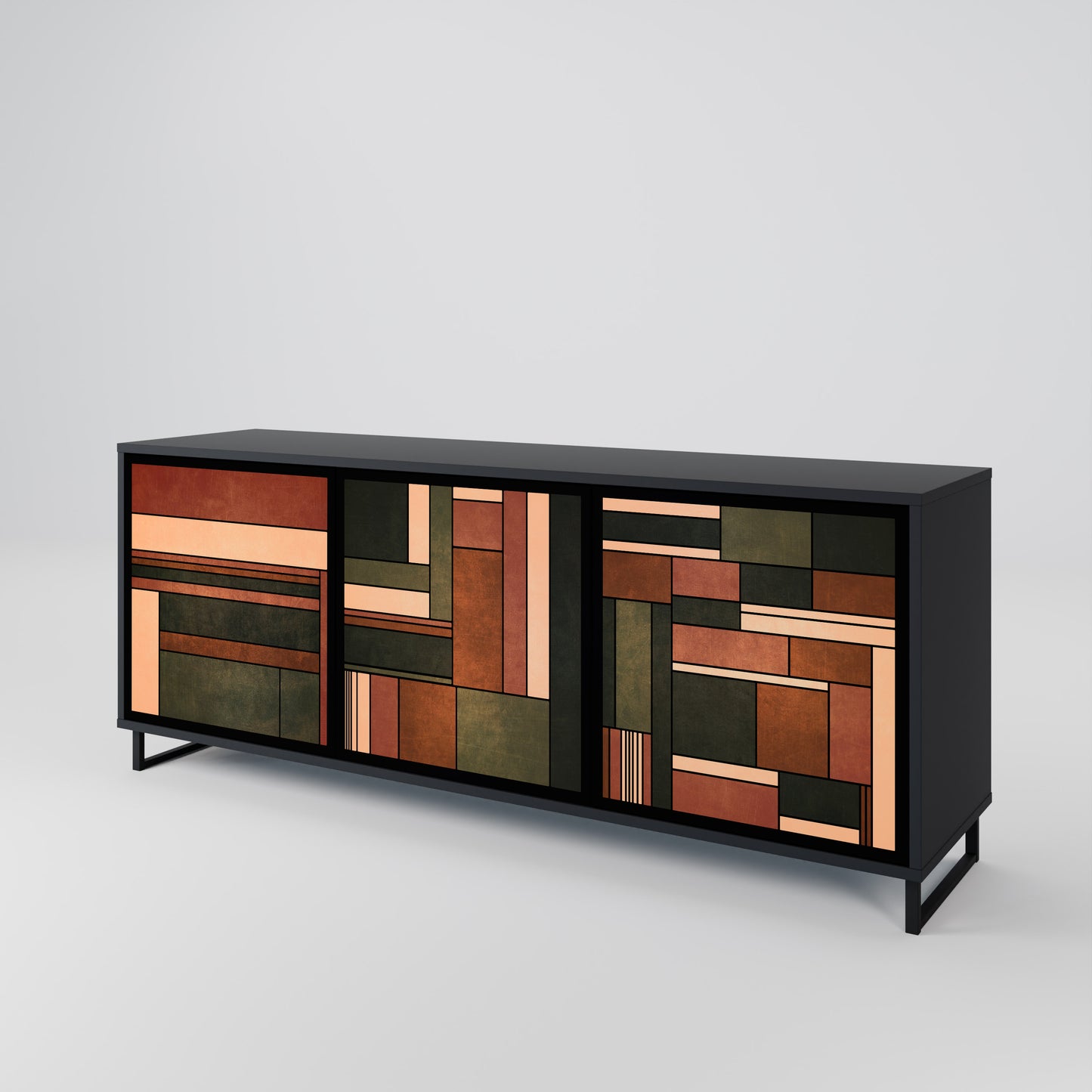 FIGURES OF NATURE 3-Door Sideboard