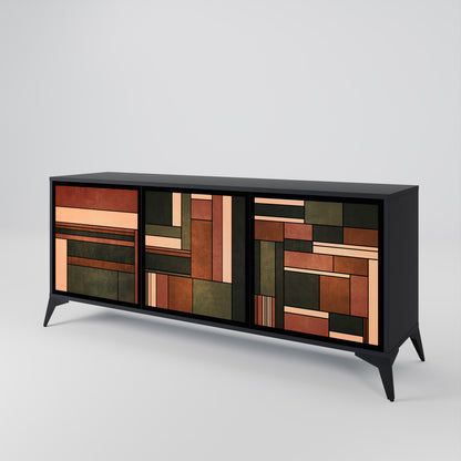 FIGURES OF NATURE 3-Door Sideboard