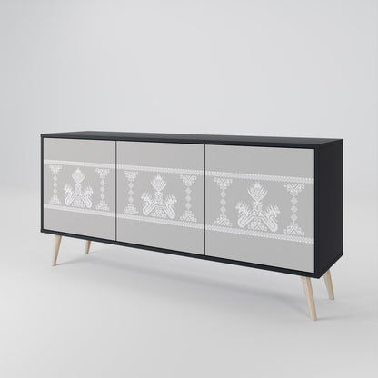 THAI GRAY 3-Door Sideboard