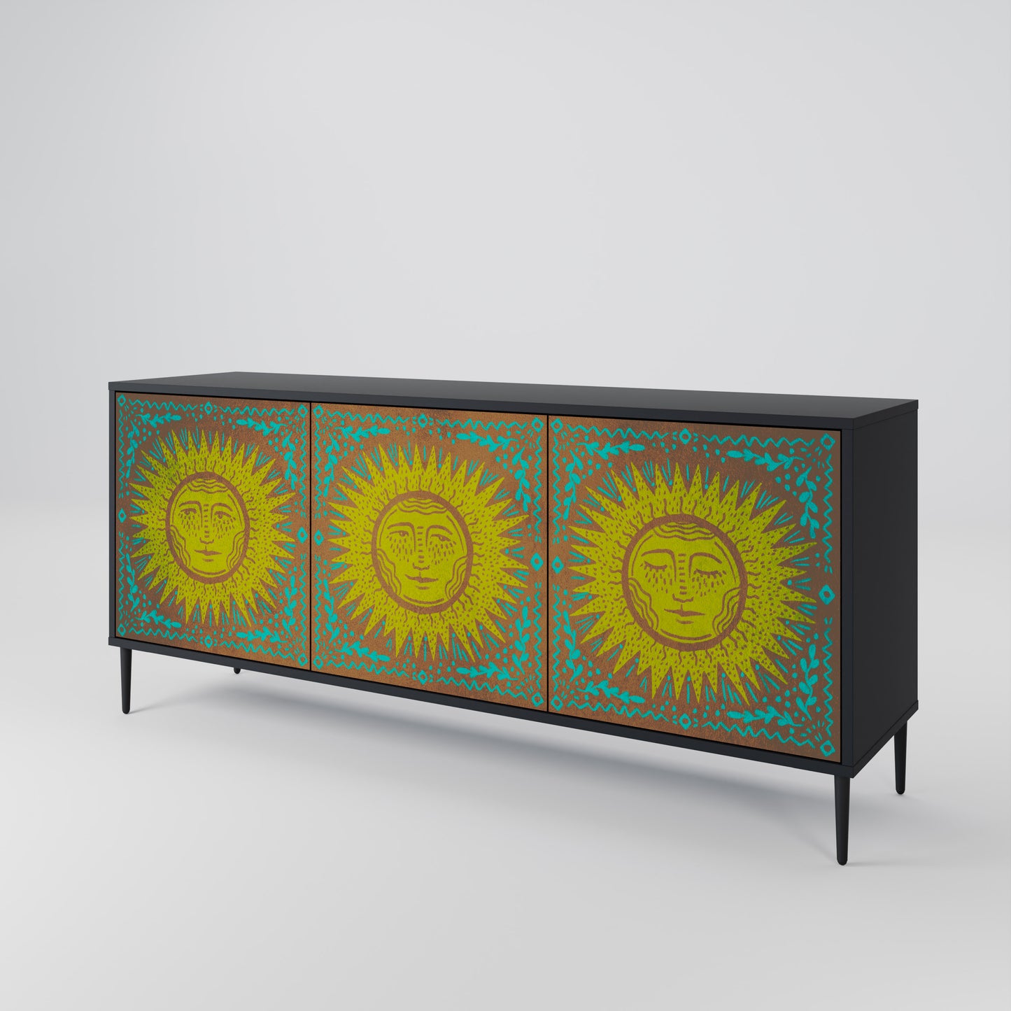 SUNSHINE EULOGY 3-Door Sideboard