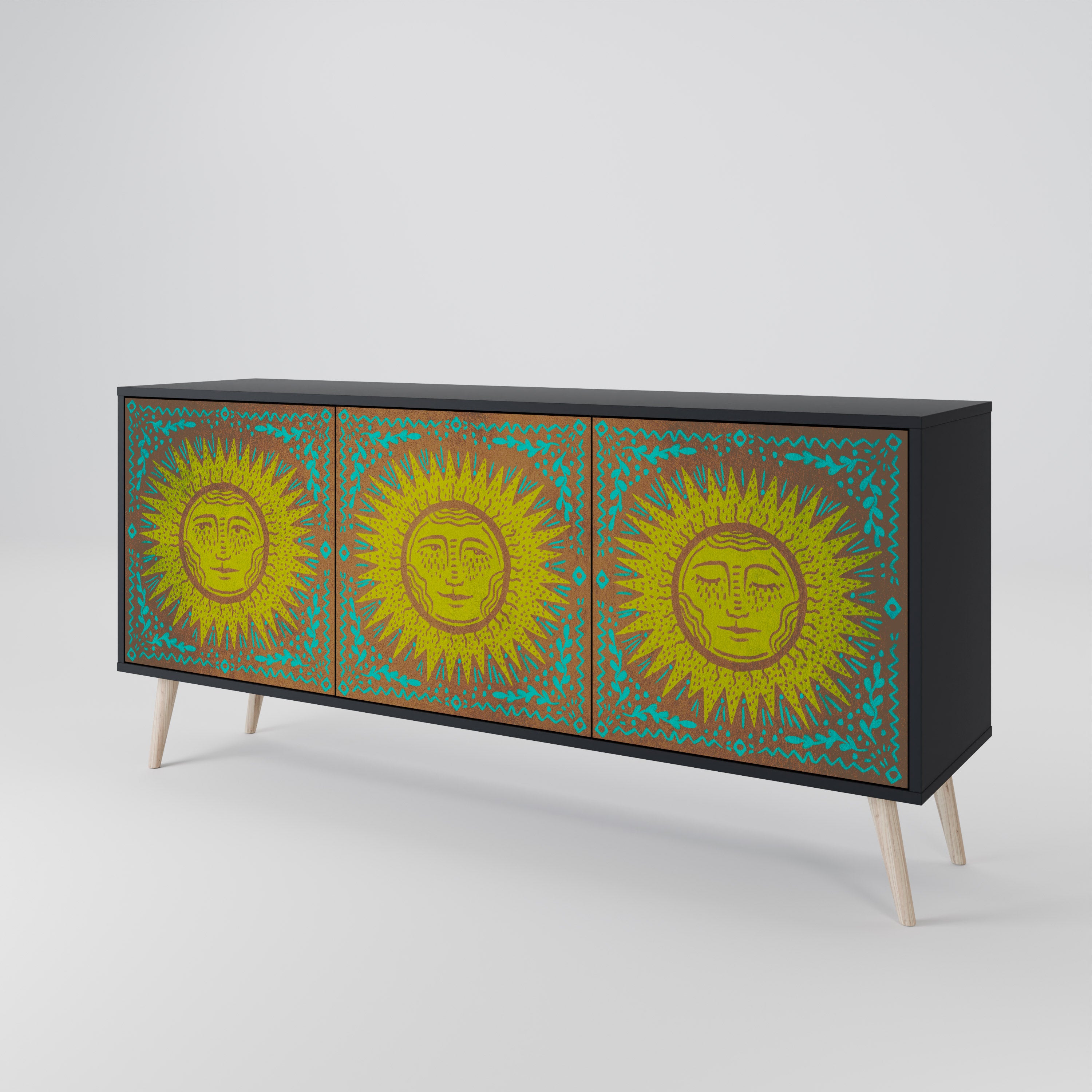 SUNSHINE EULOGY 3-Door Sideboard
