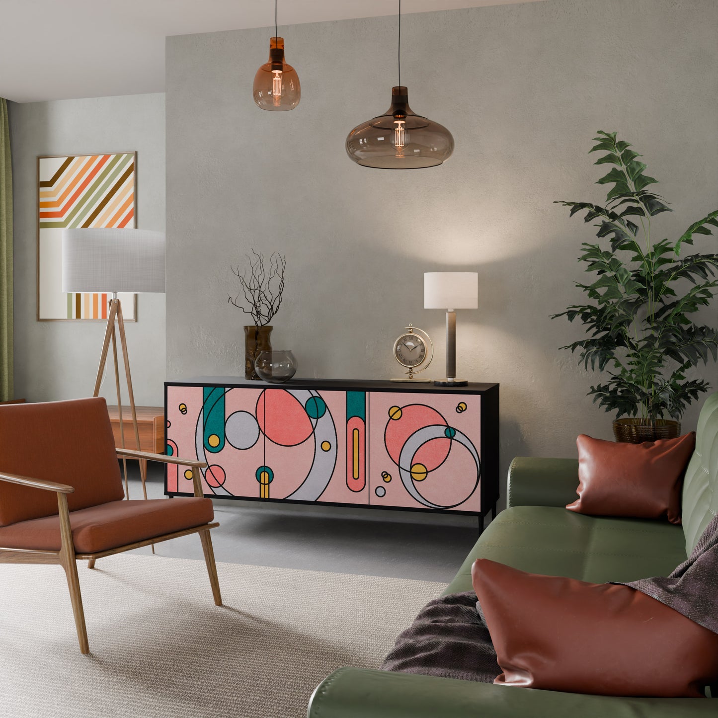 GOSSAMER ECHOES 3-Door Sideboard