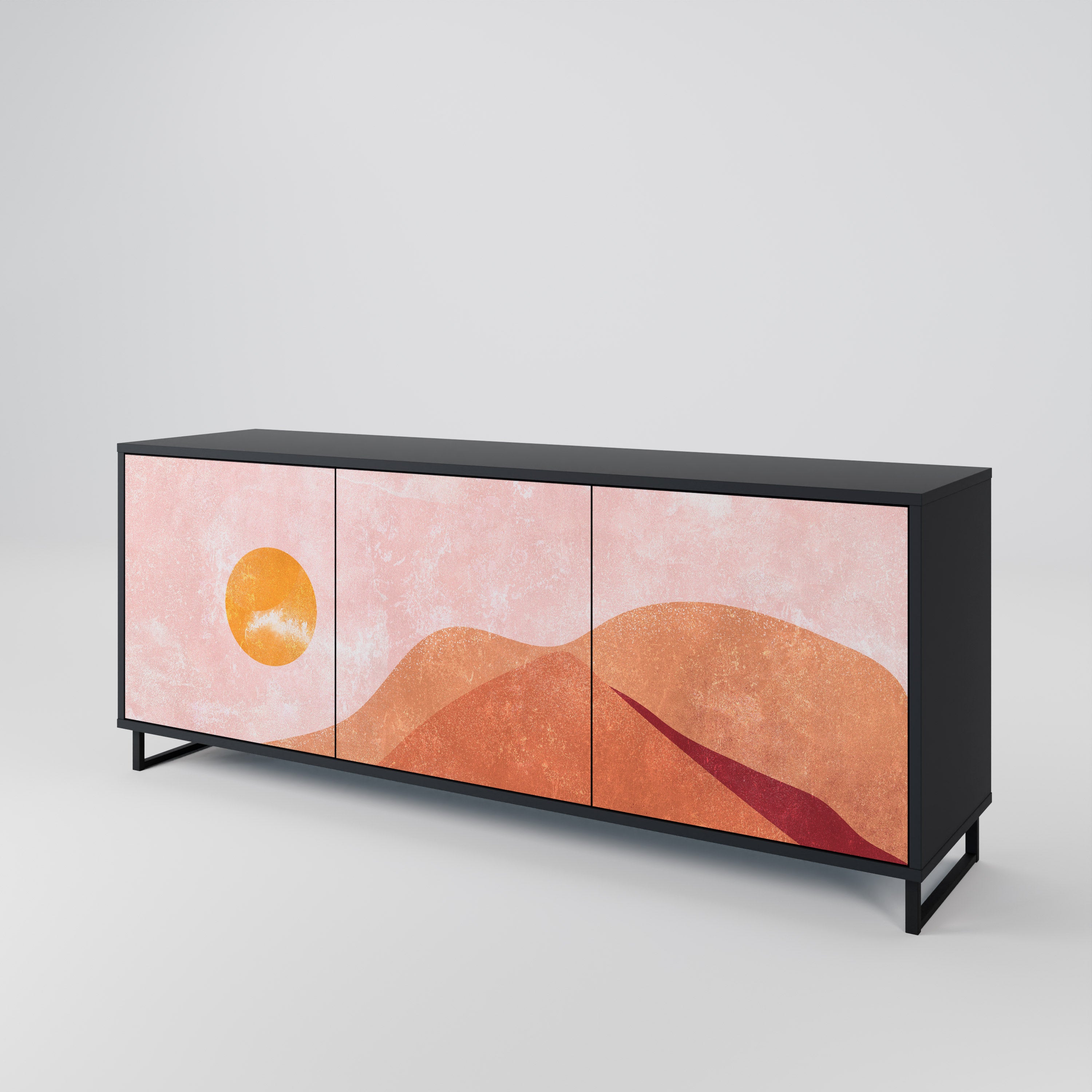 LUMINOUS SUNLIGHT 3-Door Sideboard