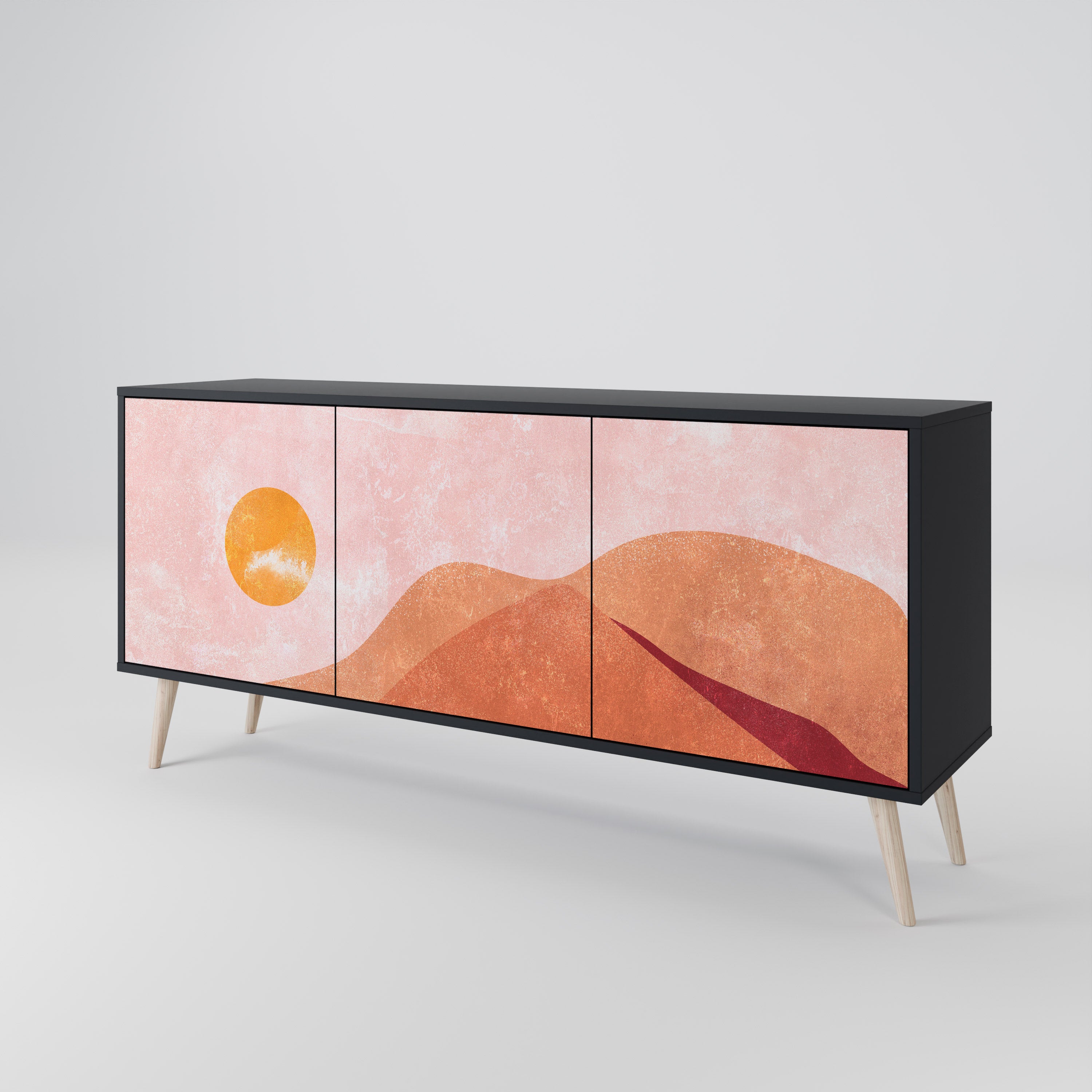 LUMINOUS SUNLIGHT 3-Door Sideboard