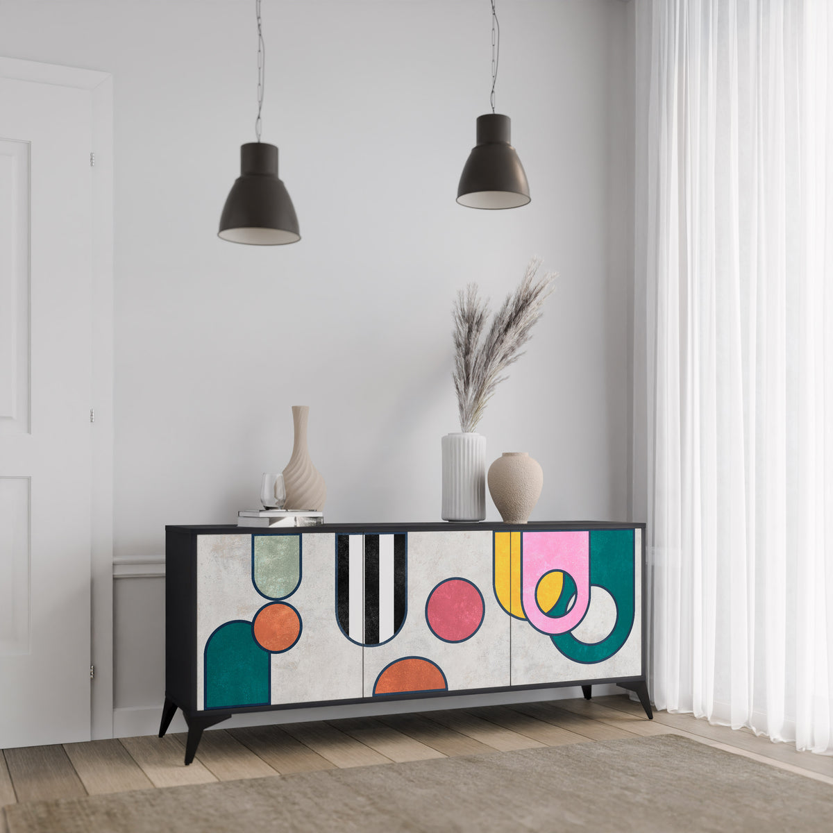 COOL STORY 3-Door Sideboard
