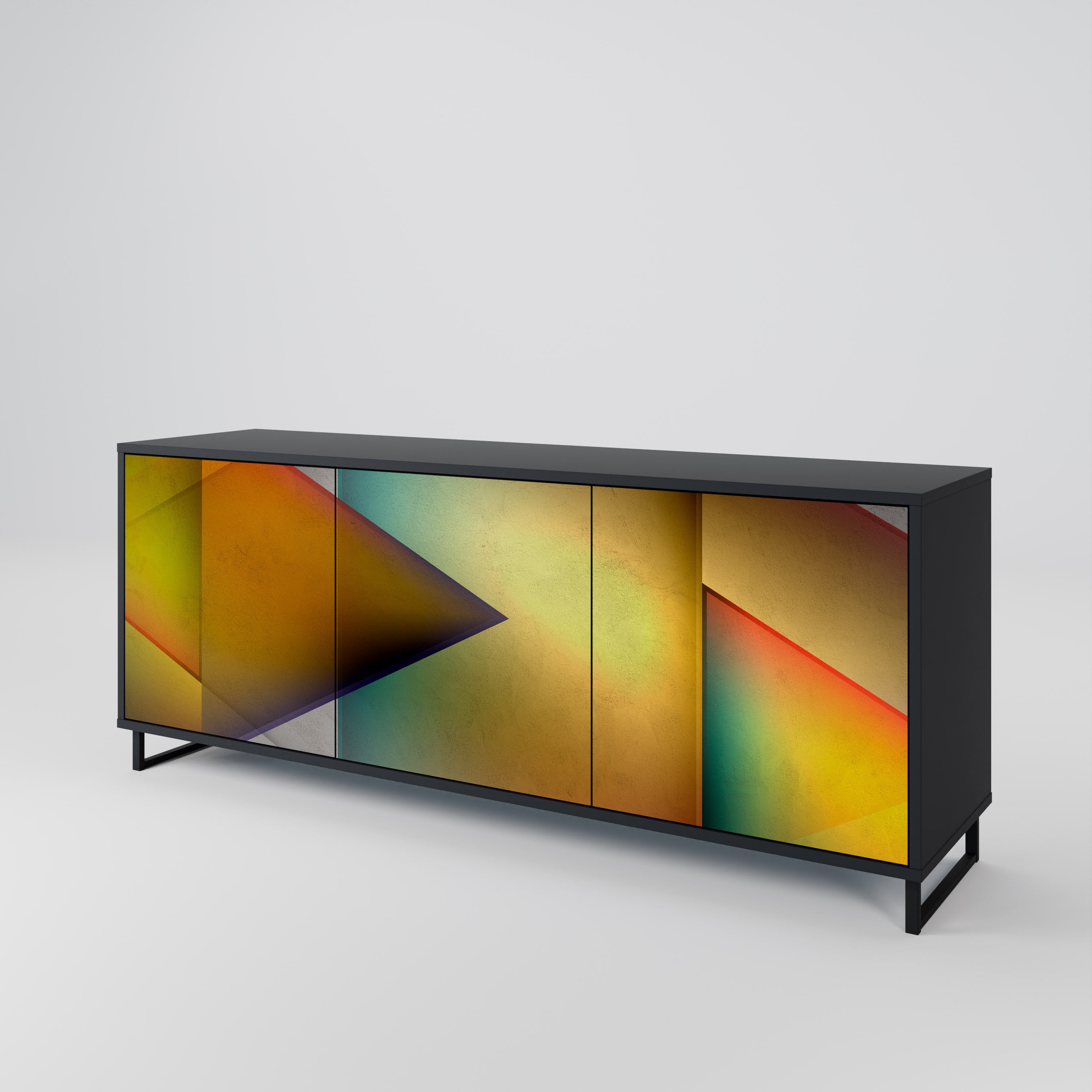 PIERCING SHARPNESS 3-Door Sideboard