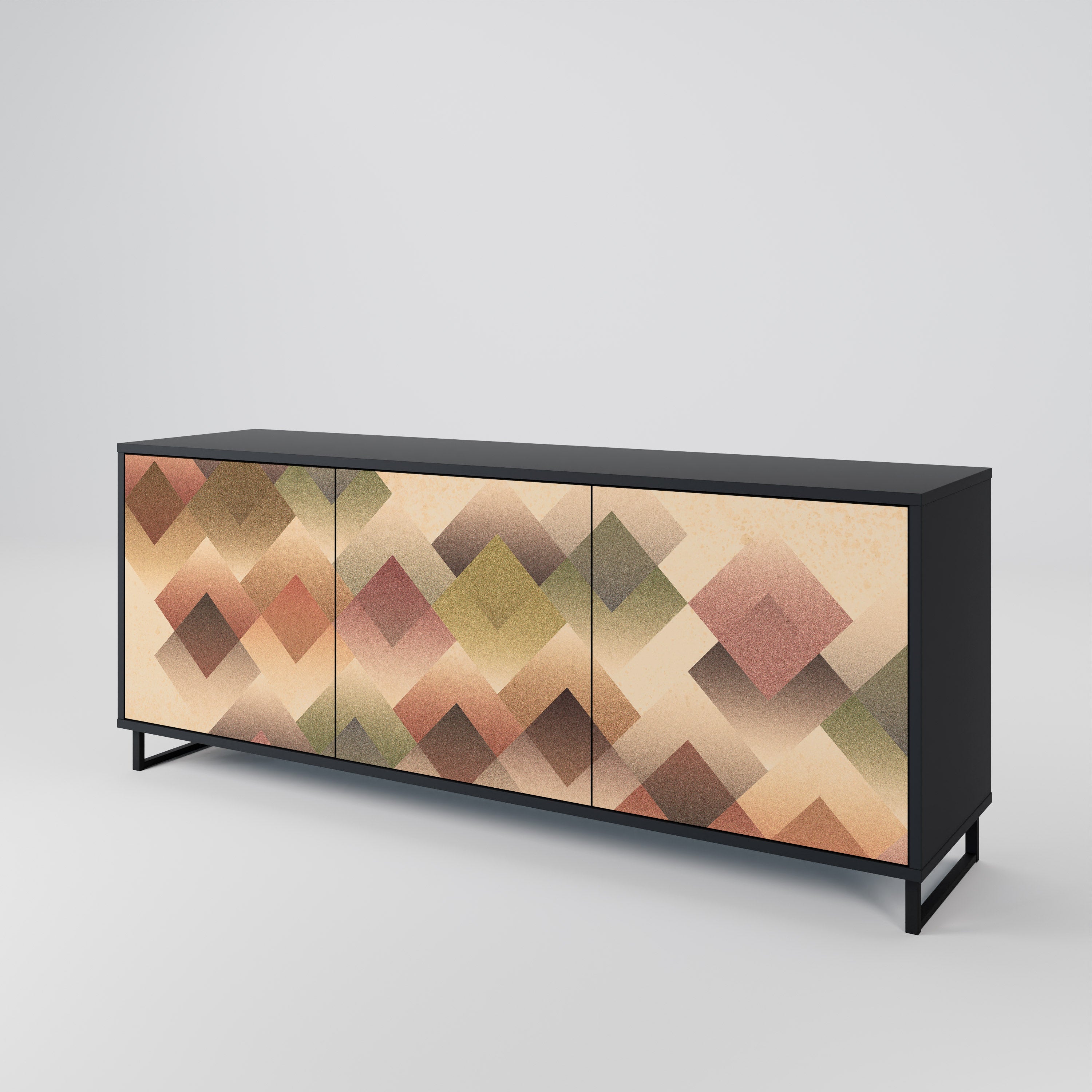 GEOMETRIC FUSION 3-Door Sideboard