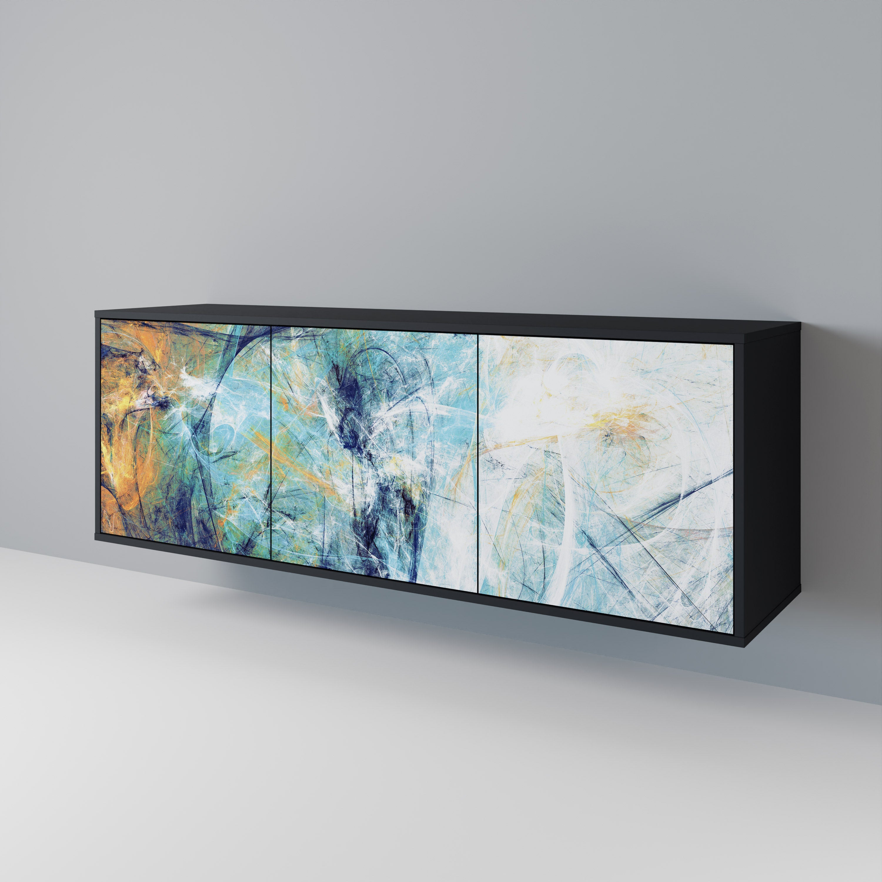 ABSTRACT THOUGHTS 3-Door Sideboard