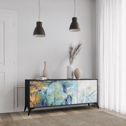 ABSTRACT THOUGHTS 3-Door Sideboard