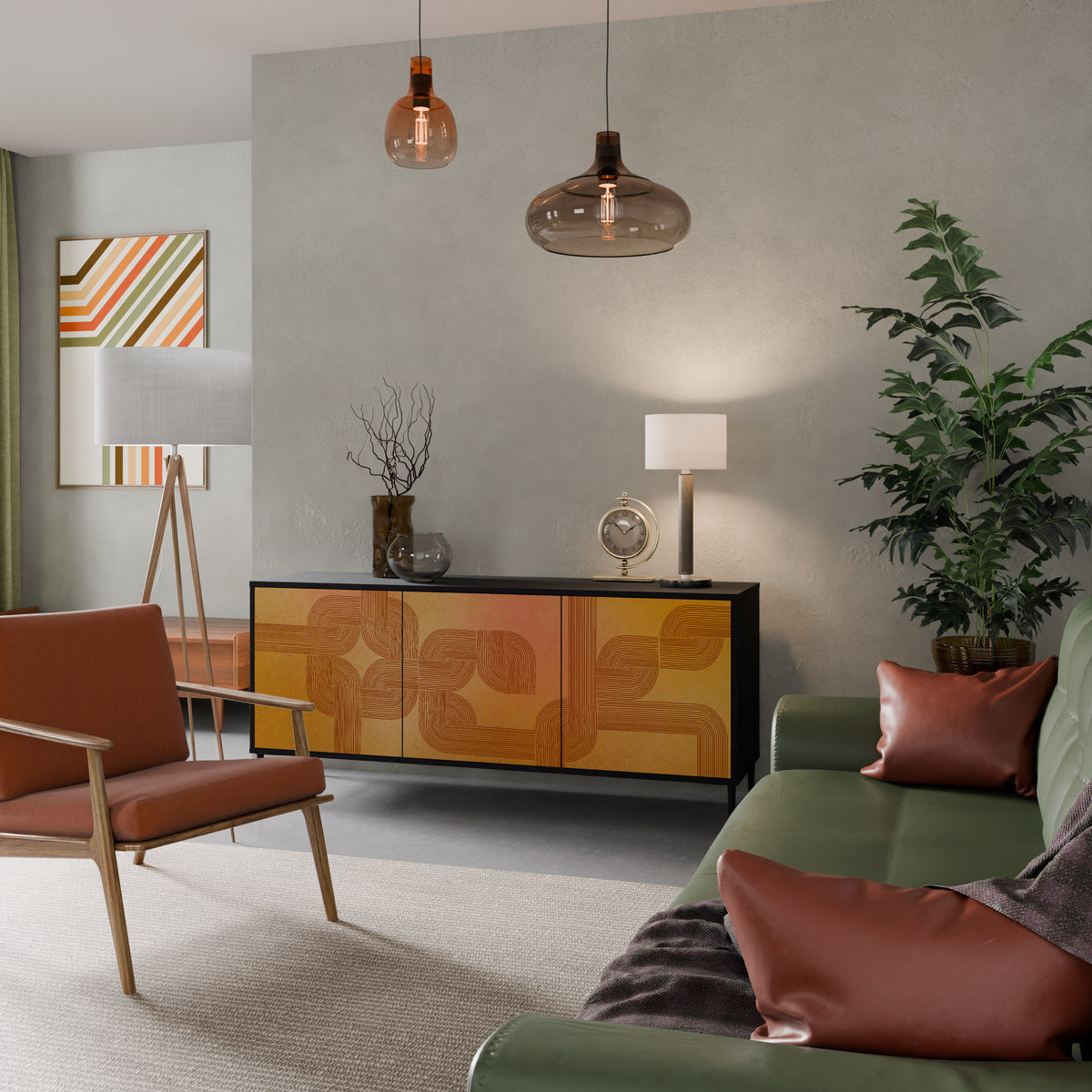 STRENGTHENING RELATION 3-Door Sideboard