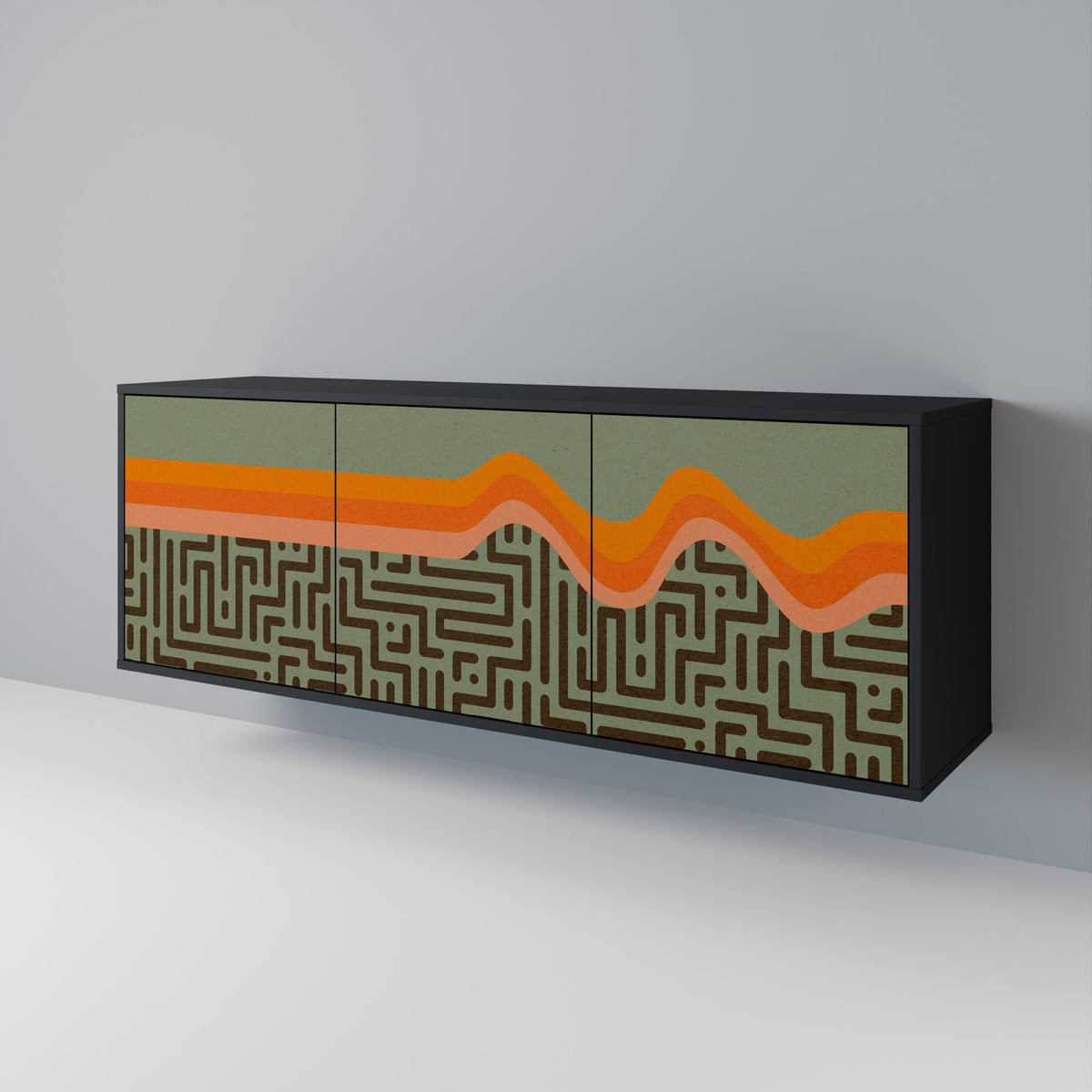 SIMPLE SOLUTIONS 3-Door Sideboard