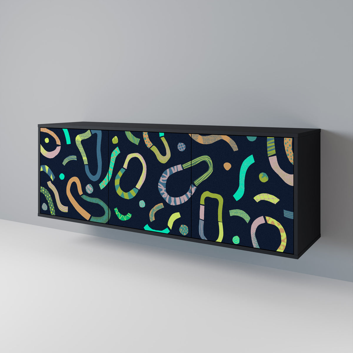 CONTRAST DANCE 3-Door Sideboard