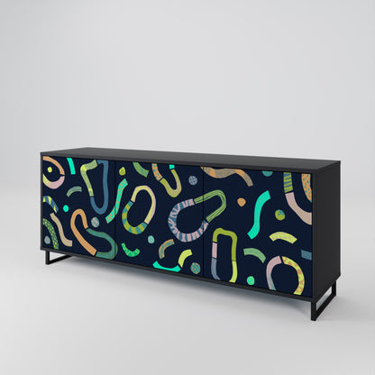 CONTRAST DANCE 3-Door Sideboard